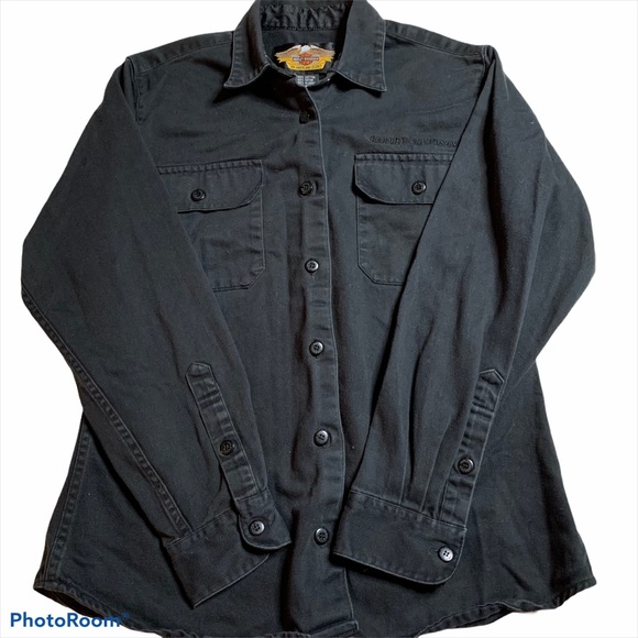 Authentic Harley Davidson Button Down Shirt Size S - Picture 3 of 10